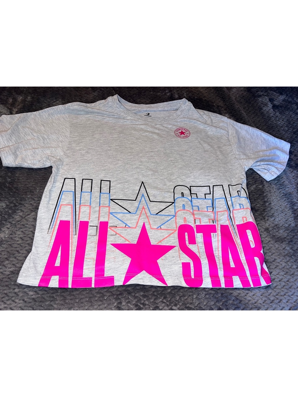 Converse Crop Shirt, girls, youth XL